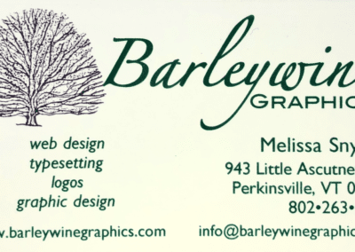 Barleywine Business card circa 2004